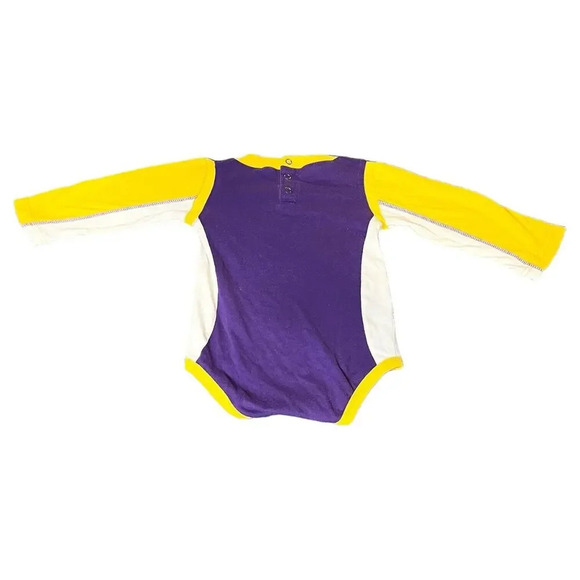 Vintage Lakers Bodysuit One Piece Baby 12M‎ Months Officially Licensed NBA - Picture 2 of 5